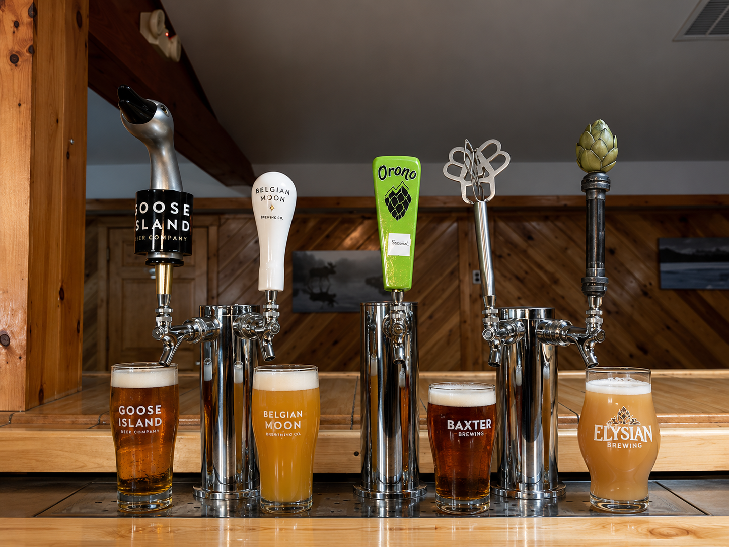 Craft Beers on Tap & Cocktails