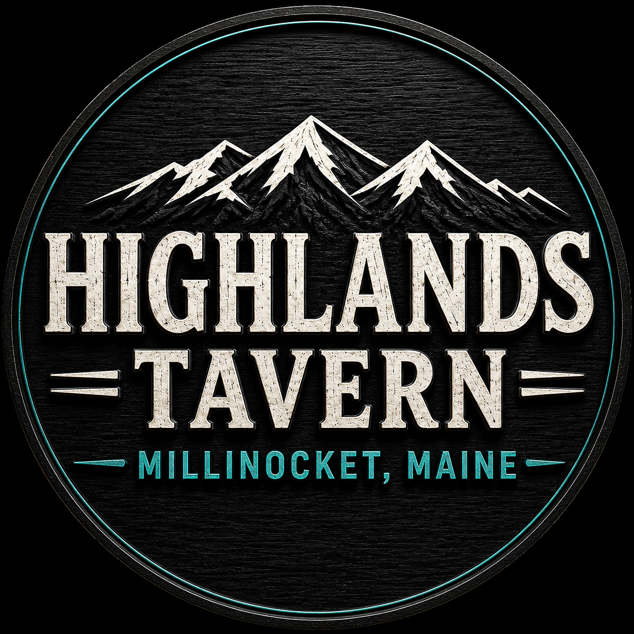 Highlands Tavern Round Badge